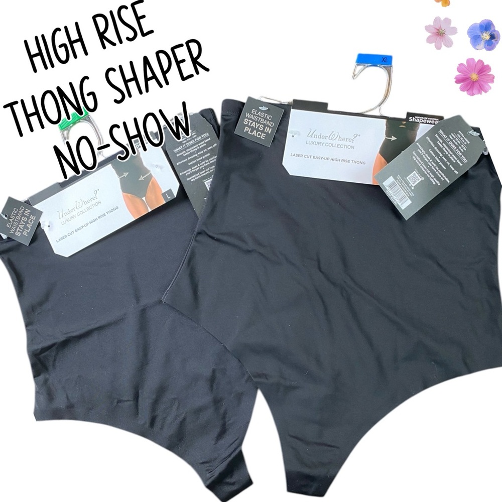 🌸Shapewear High Rise Thong Laser Cut NoShow
